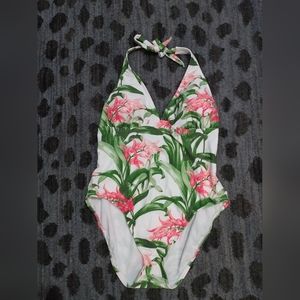 Catalina Tropical One-piece Swimsuit sz XL
